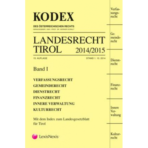 KODEX Landesrecht Tirol 2014/15