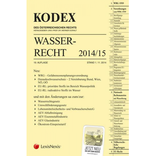 Kodex Wasserrecht 2014/15