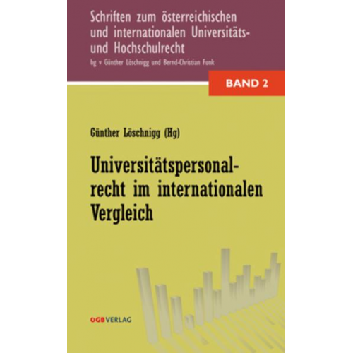 Universitätspersonalrecht im internationalen Vergleich