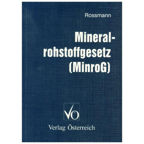 Harald Rossmann - Mineralrohstoffgesetz