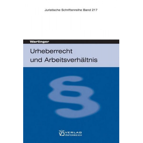 Christina Wartinger - Urheberrecht und Arbeitsverhältnis