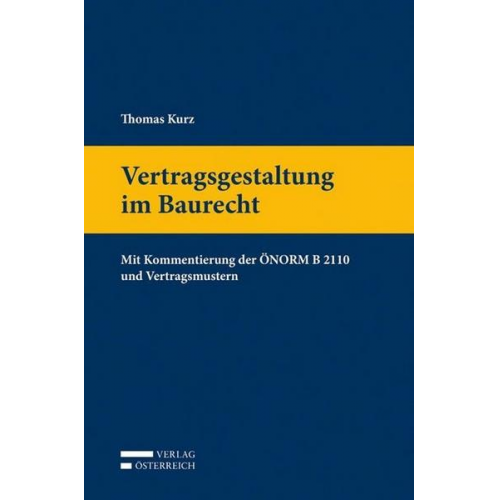 Thomas Kurz - Vertragsgestaltung im Baurecht