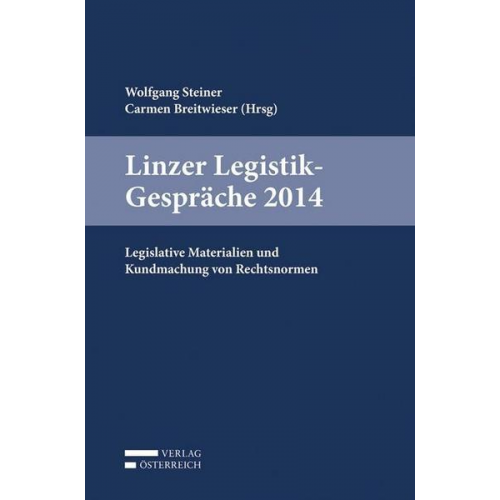 Linzer Legistik-Gespräche 2014