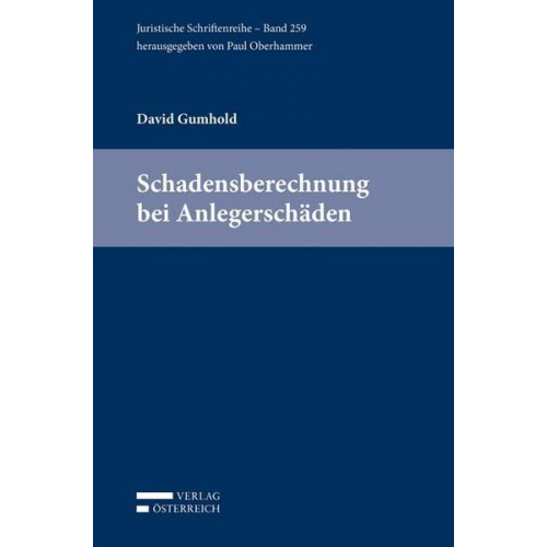 David Gumhold - Schadensberechnung bei Anlegerschäden