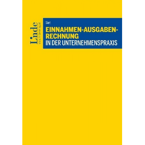 Rudolf Siart - Einnahmen-Ausgaben-Rechnung in der Unternehmenspraxis