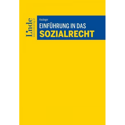 Paul Haslinger - Einführung in das Sozialrecht