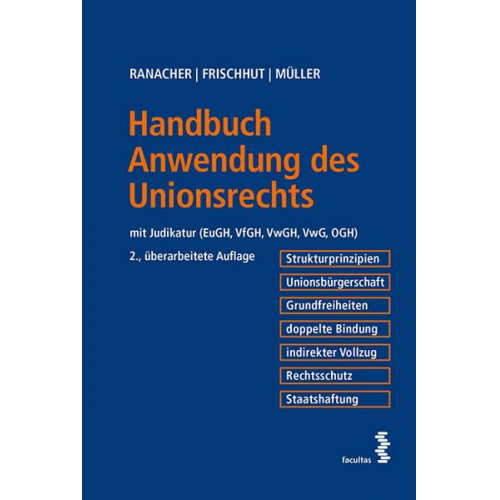 Christian Ranacher & Markus Frischhut & Müller Andreas Th. - Handbuch Anwendung des Unionsrechts