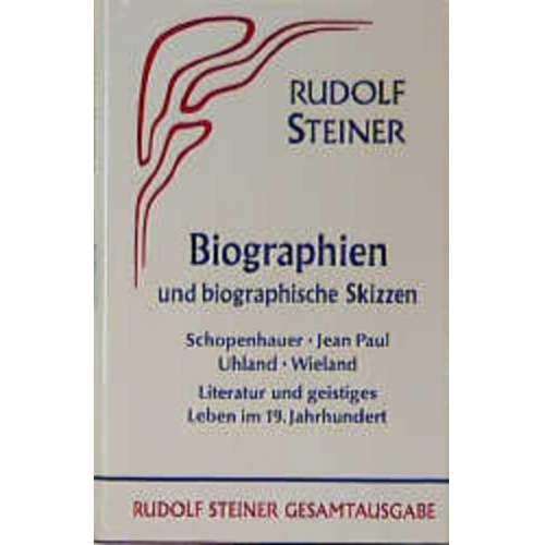 Rudolf Steiner - Biographien und biographische Skizzen 1894-1905