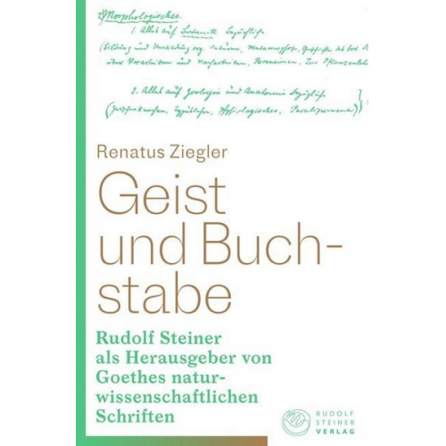 Renatus Ziegler - Geist und Buchstabe