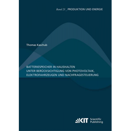 Thomas Kaschub - Batteriespeicher in Haushalten unter Berücksichtigung von Photovoltaik, Elektrofahrzeugen und Nachfragesteuerung