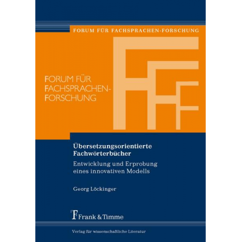 Georg Löckinger - Übersetzungsorientierte Fachwörterbücher