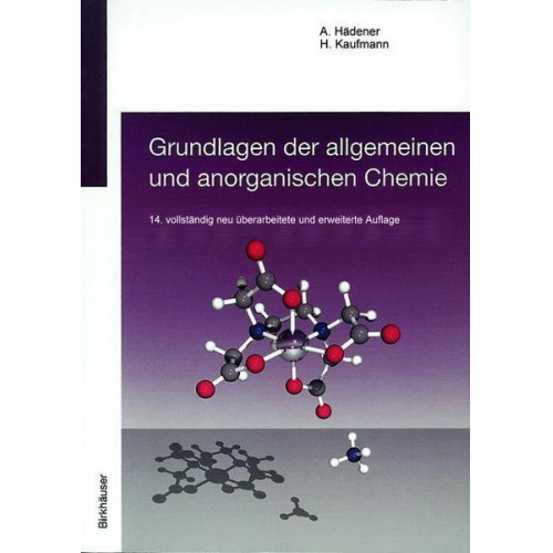 Alfons Hädener & Heinz Kaufmann - Grundlagen der allgemeinen und anorganischen Chemie