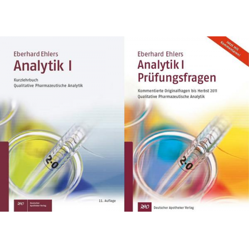 Eberhard Ehlers - Analytik I - Kurzlehrbuch und Prüfungsfragen