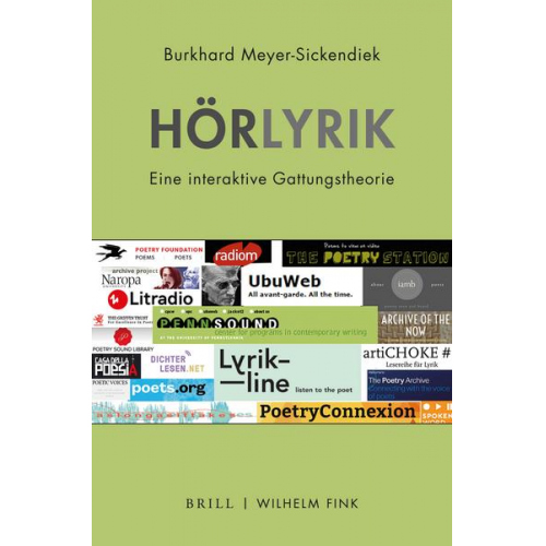 Burkhard Meyer-Sickendiek - Hörlyrik