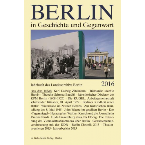 Berlin in Geschichte und Gegenwart