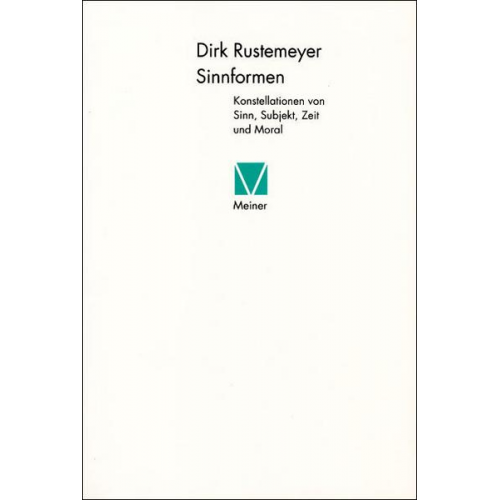 Dirk Rustemeyer - Sinnformen