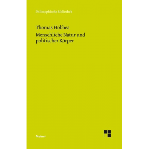 Thomas Hobbes - Menschliche Natur und politischer Körper