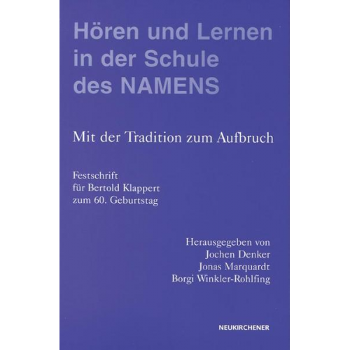 Hören und Fragen in der Schule des NAMENS