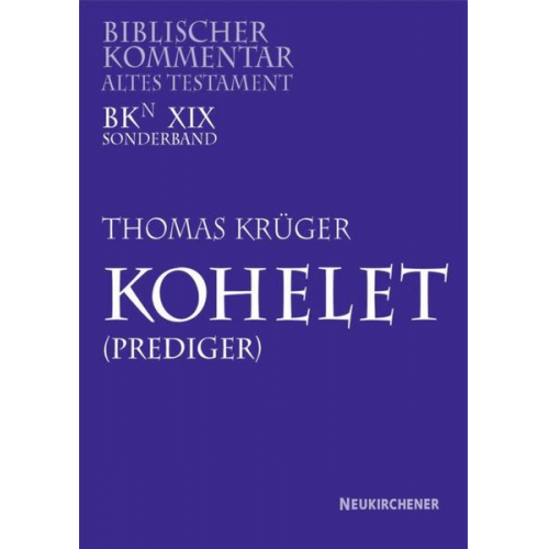 Thomas Krüger - Kohelet (Prediger)