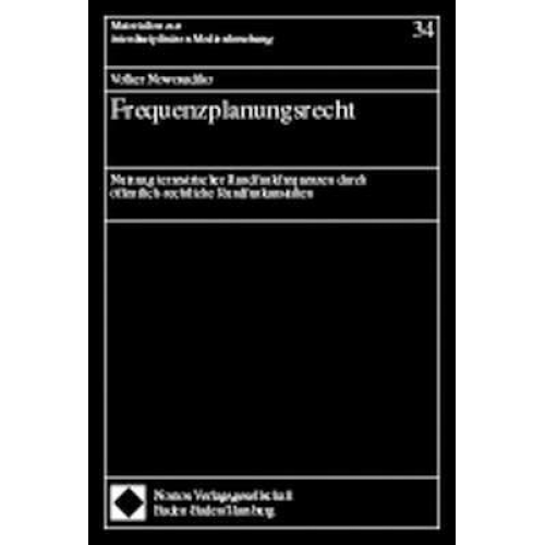 Volker Nowosadtko - Frequenzplanungsrecht