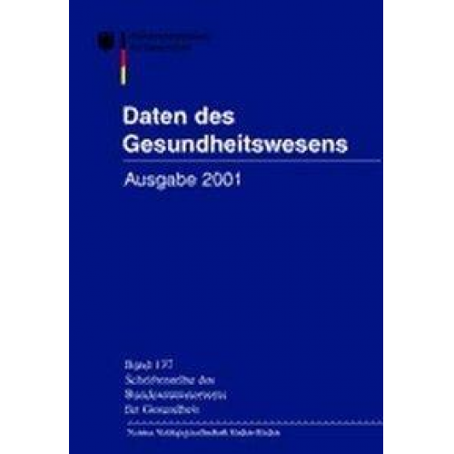 Daten des Gesundheitswesens 2001