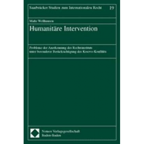 Malte Wellhausen - Humanitäre Intervention