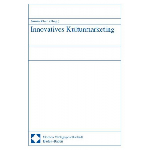 Armin Klein - Innovatives Kulturmarketing