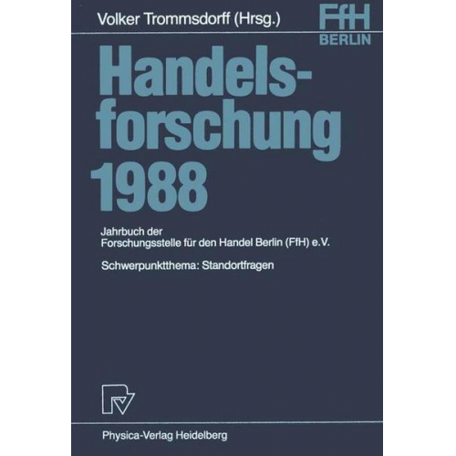 Handelsforschung 1988