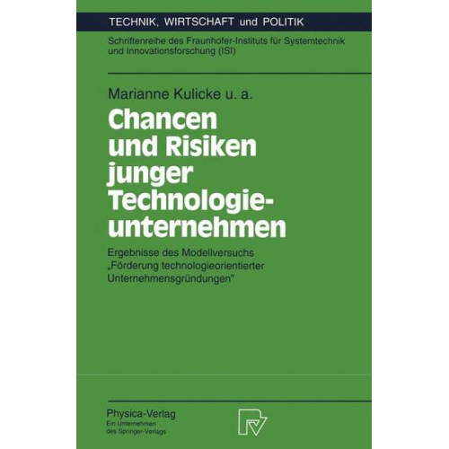 Marianne Kulicke - Chancen und Risiken junger Technologieunternehmen