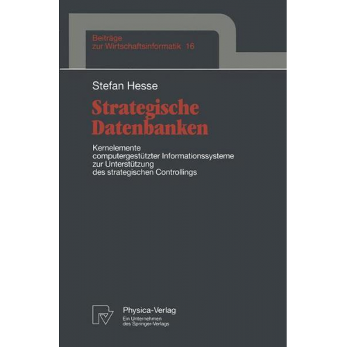 Stefan Hesse - Strategische Datenbanken