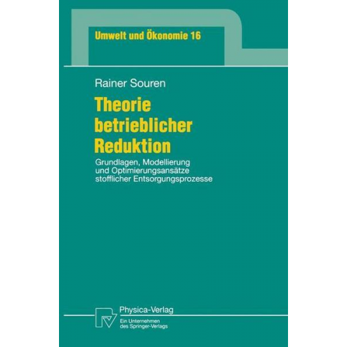 Rainer Souren - Theorie betrieblicher Reduktion