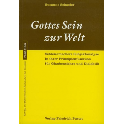 Susanne Schaefer - Gottes Sein zur Welt