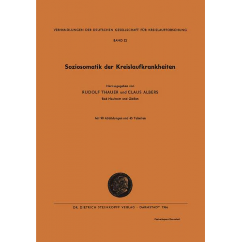 Rudolf Thauer & Claus Albers - Soziosomatik der Kreislaufkrankheiten