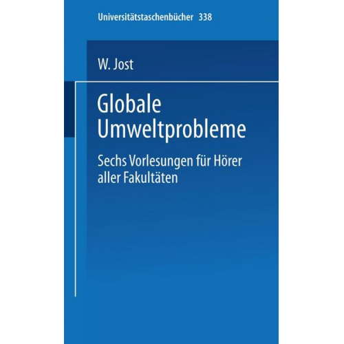 W. Jost - Globale Umweltprobleme