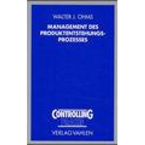 Walter J. Ohms - Management des Produktentstehungsprozesses