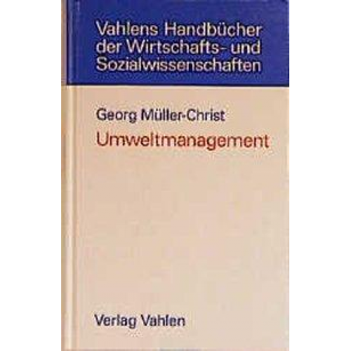 Georg Müller-Christ - Umweltmanagement