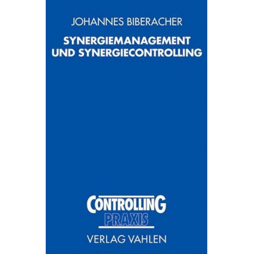 Johannes Biberacher - Synergiemanagement und Synergiecontrolling