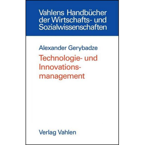 Alexander Gerybadze - Technologie- und Innovationsmanagement