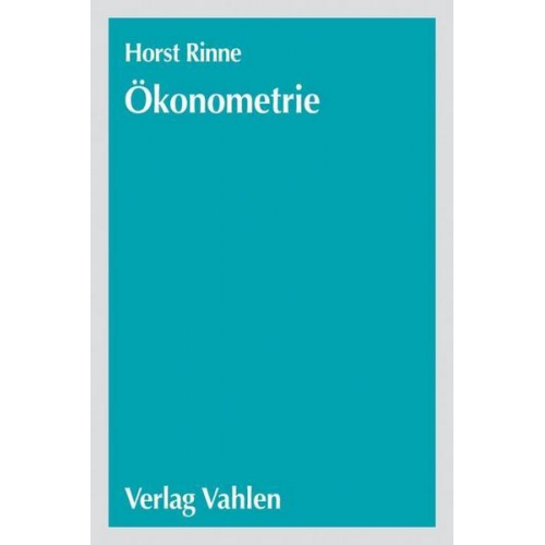 Horst Rinne - Ökonometrie