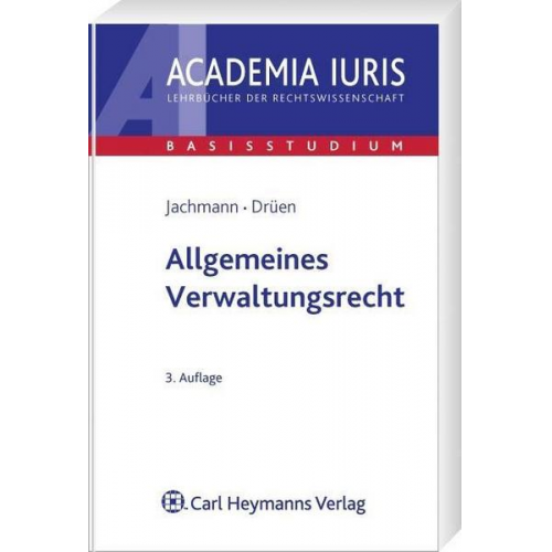 Monika Jachmann & Klaus-Dieter Drüen - Allgemeines Verwaltungsrecht