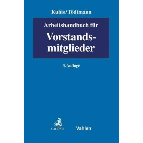 Arbeitshandbuch für Vorstandsmitglieder