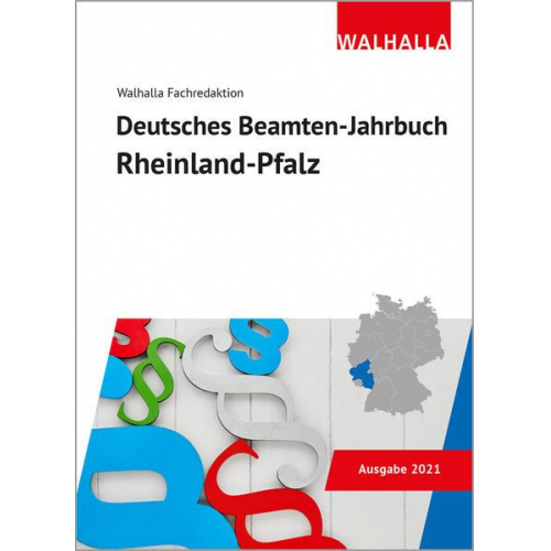 Walhalla Fachredaktion - Deutsches Beamten-Jahrbuch Rheinland-Pfalz 2021