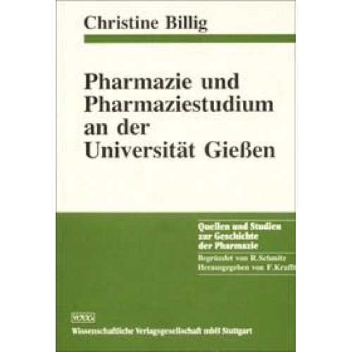 Pharmazie und Pharmaziestudium an der Universität Gießen