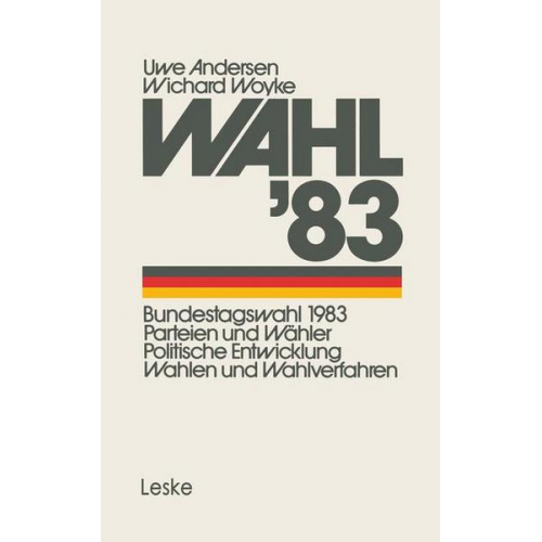 Andersen Uwe - Wahl’83