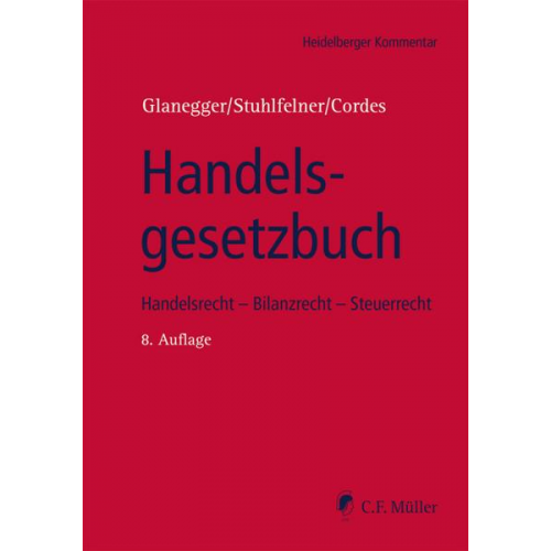 Martin Cordes & Carsten Bittner & Marius Bodenstedt & Philine Fabig & Andre Ferdinand - Handelsgesetzbuch