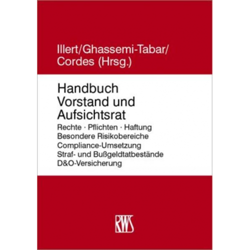 Handbuch Vorstand und Aufsichtsrat