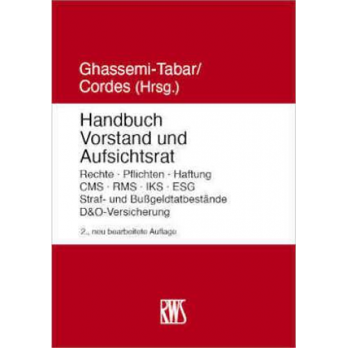 Handbuch Vorstand und Aufsichtsrat