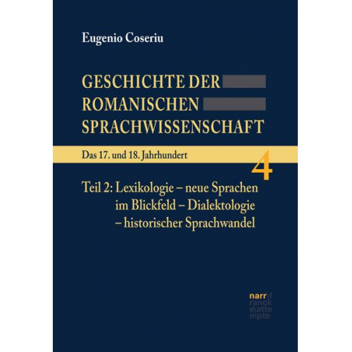 Eugenio Coseriu - Geschichte der romanischen Sprachwissenschaft