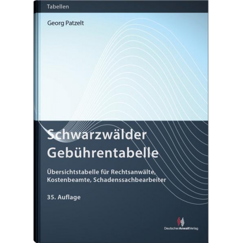 Georg Patzelt - Schwarzwälder Gebührentabelle