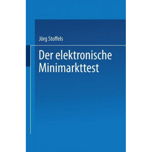 Jörg Stoffels - Der elektronische Minimarkttest